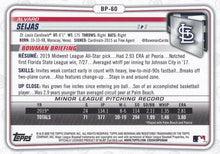 Load image into Gallery viewer, 2020 Bowman Prospects Alvaro Seijas BP-60 St. Louis Cardinals