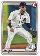 Load image into Gallery viewer, 2020 Bowman Prospects Isaac Paredes BP-120 Detroit Tigers