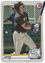 Load image into Gallery viewer, 2020 Bowman Prospects Grant Little BP-133 San Diego Padres