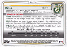 Load image into Gallery viewer, 2020 Bowman Prospects Jorge Mateo BP-138 Oakland Athletics