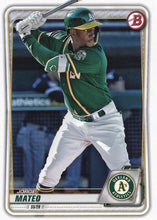 Load image into Gallery viewer, 2020 Bowman Prospects Jorge Mateo BP-138 Oakland Athletics