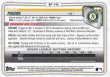 Load image into Gallery viewer, 2020 Bowman Prospects Robert Puason BP-145 Oakland Athletics
