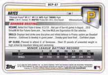 Load image into Gallery viewer, 2020 Bowman Chrome Prospects Ke'Bryan Hayes BCP-67 Pittsburgh Pirates