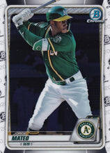 Load image into Gallery viewer, 2020 Bowman Chrome Prospects Jorge Mateo BCP-138 Oakland Athletics