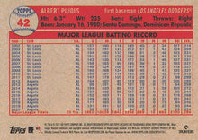Load image into Gallery viewer, 2021 Topps Archives Albert Pujols #42 Los Angeles Dodgers