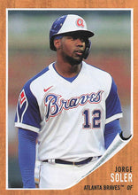 Load image into Gallery viewer, 2021 Topps Archives Jorge Soler #87 Atlanta Braves