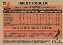 Load image into Gallery viewer, 2021 Topps Archives Brent Rooker #157 Minnesota Twins