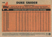 Load image into Gallery viewer, 2021 Topps Archives Duke Snider #166 Brooklyn Dodgers