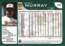 Load image into Gallery viewer, 2021 Topps Archives Eddie Murray  #212 Baltimore Orioles