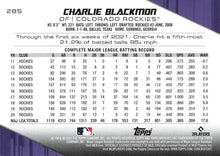 Load image into Gallery viewer, 2021 Topps Archives Charlie Blackmon  #285 Colorado Rockies