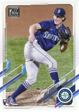 Load image into Gallery viewer, 2021 Topps Update Joey Gerber Rookie US102 Seattle Mariners