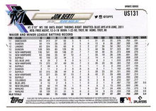 Load image into Gallery viewer, 2021 Topps Update Jon Berti US131 Miami Marlins
