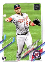 Load image into Gallery viewer, 2021 Topps Update Luis Garcia Rookie Debut US261 Washington Nationals