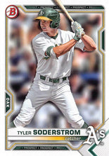 Load image into Gallery viewer, 2021 Bowman Draft Tyler Soderstrom BD-15 Oakland Athletics