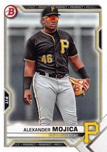 تحميل الصورة إلى عارض المعرض، 2021 Bowman Draft Alexander Mojica BD-75 Pittsburgh Pirates