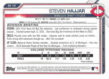 将图片加载到图库查看器,2021 Bowman Draft Steven Hajjar FBC 1st Bowman BD-161 Minnesota Twins