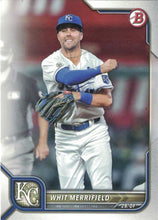 Load image into Gallery viewer, 2022 Bowman Whit Merrifield #42 Kansas City Royals