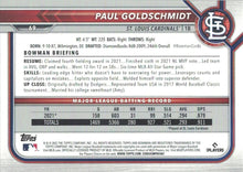 Load image into Gallery viewer, 2022 Bowman Paul Goldschmidt #69 St. Louis Cardinals