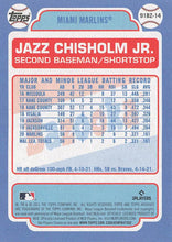 Load image into Gallery viewer, 2021 Topps Archives 1991 Topps Bazooka Shining Stars Jazz Chisholm Jr. #91BZ-14 Miami Marlins