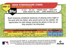 Load image into Gallery viewer, 2021 Topps Archives 1989 Topps Big Foil Noah Syndergaard #89BF-32 New York Mets