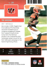 تحميل الصورة إلى عارض المعرض، قميص تذكرة موسم 2021 Panini Contenders Higgins #20 Cincinnati Bengals
