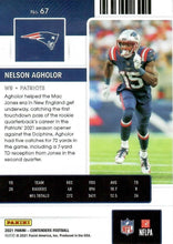 Load image into Gallery viewer, 2021 Panini Contenders Season Ticket Nelson Agholor #67 New England Patriots