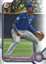 Load image into Gallery viewer, 2022 Bowman Prospects Cristian Hernandez BP-66 Chicago Cubs