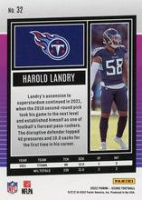 将图片加载到图库查看器,2022 Panini Score Base Harold Landry #32 Tennessee Titans