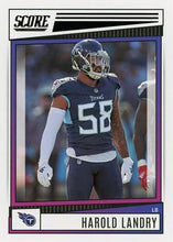 将图片加载到图库查看器,2022 Panini Score Base Harold Landry #32 Tennessee Titans