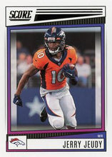 Load image into Gallery viewer, 2022 Panini Score Base Jerry Jeudy #75 Denver Broncos