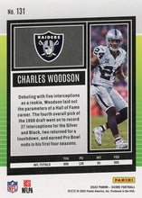Load image into Gallery viewer, 2022 Panini Score Base Charles Woodson #131 Oakland Raiders