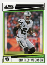 Load image into Gallery viewer, 2022 Panini Score Base Charles Woodson #131 Oakland Raiders