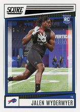 将图片加载到图库查看器,2022 Panini Score Rookies Jalen Wydermyer RC #370 Buffalo Bills