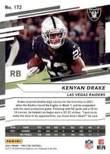 将图片加载到图库查看器,2022 Panini Prestige Base Kenyan Drake #172 Las Vegas Raiders