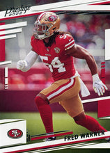 将图片加载到图库查看器,2022 Panini Prestige Base Fred Warner #271 San Francisco 49ers