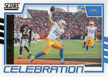 将图片加载到图库查看器,2022 Panini Score Celebration Justin Herbert C-JH Los Angeles Chargers