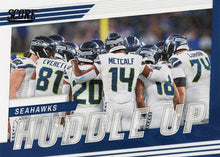 Load image into Gallery viewer, 2022 Panini Score Huddle Up Seattle Seahawks HU-SEA Seattle Seahawks