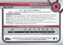 将图片加载到图库查看器,2022 Bowman Draft George Valera BD-53 Cleveland Guardians