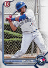 Load image into Gallery viewer, 2022 Bowman Draft Luis Meza BD-89 Toronto Blue Jays