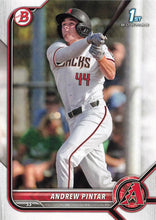 Load image into Gallery viewer, 2022 Bowman Draft Andrew Pintar FBC  BD-138 Arizona Diamondbacks