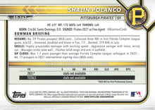 تحميل الصورة إلى عارض المعرض، 2022 Bowman Draft Shalin Polanco BD-162 Pittsburgh Pirates