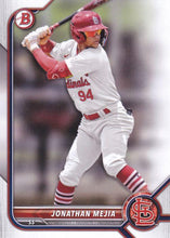 Load image into Gallery viewer, 2022 Bowman Draft Jonathan Mejia BD-186 St. Louis Cardinals