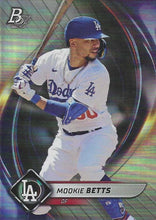 Load image into Gallery viewer, 2022 Bowman Platinum Base Mookie Betts #11 Los Angeles Dodgers