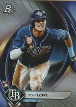 Load image into Gallery viewer, 2022 Bowman Platinum Base Josh Lowe RC #81 Tampa Bay Rays