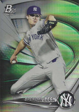تحميل الصورة إلى عارض المعرض، أفضل اللاعبين المحتملين في فئة Bowman Platinum لعام 2022 بريندان بيك #TOP-91 نيويورك يانكيز