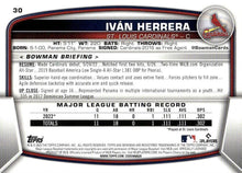 Load image into Gallery viewer, 2023 Bowman Ivan Herrera RC #30 St. Louis Cardinals