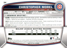 Load image into Gallery viewer, 2023 Bowman Christopher Morel RC #34 Chicago Cubs