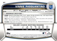 تحميل الصورة إلى عارض المعرض، 2023 Bowman Vinnie Pasquantino RC #37 Kansas City Royals