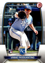 تحميل الصورة إلى عارض المعرض، 2023 Bowman Vinnie Pasquantino RC #37 Kansas City Royals