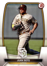 Load image into Gallery viewer, 2023 Bowman Juan Soto #52 San Diego Padres